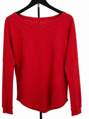 Under Armour Women's Long Sleeve Performance Top – Red – Size Large (Loose Fit)